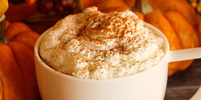 Healthy Vegan Pumpkin Spice Latte