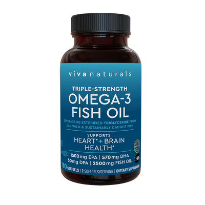 Fish Oil, Triple-Strength Omega-3