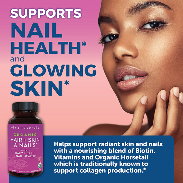 Organic Hair + Skin & Nails*