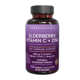 Elderberry, Vitamin C + Zinc