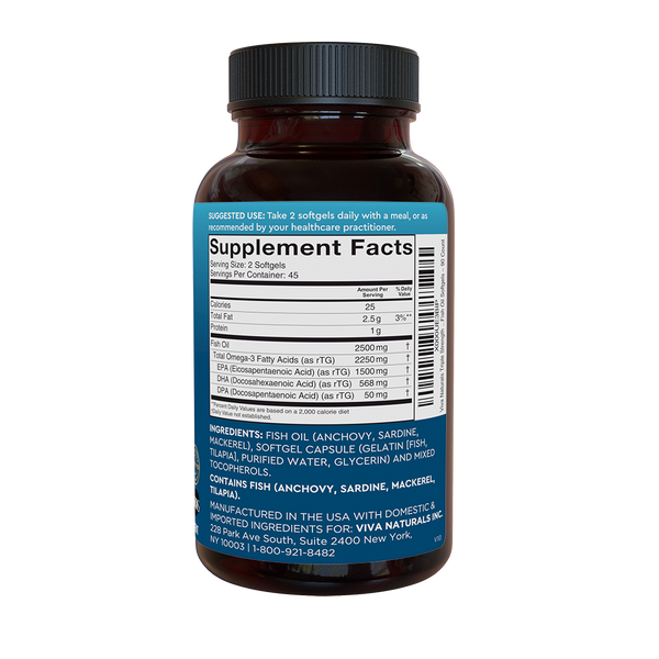 Fish Oil, Triple-Strength Omega-3