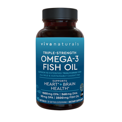Fish Oil, Triple-Strength Omega-3