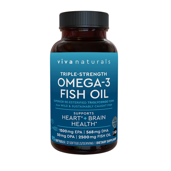 Fish Oil, Triple-Strength Omega-3