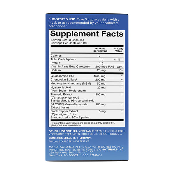 Glucosamine, Chondroitin, MSM with 5-LOXIN®