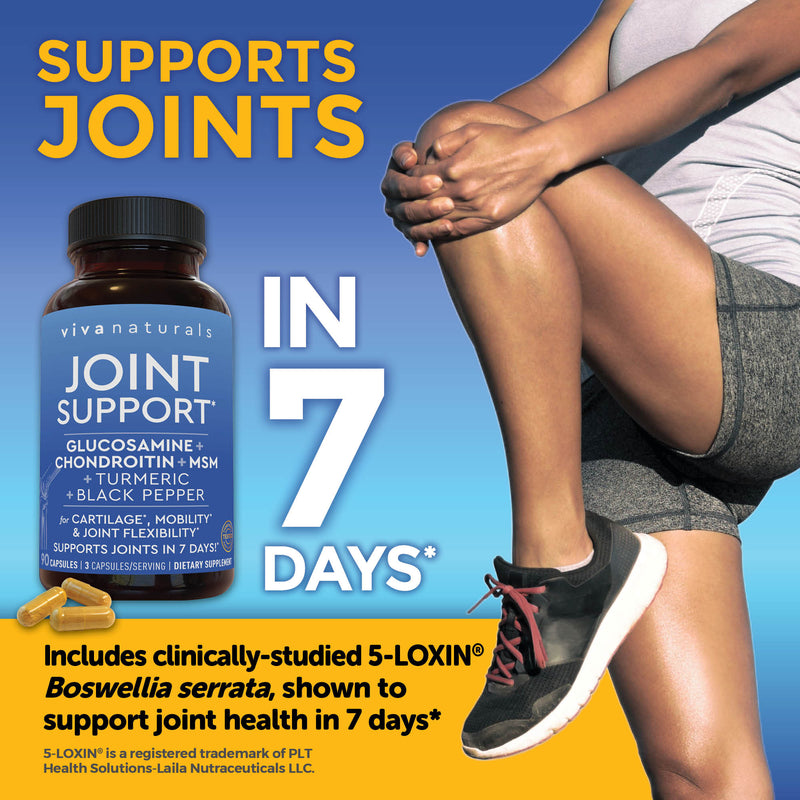 Move Free Advanced Glucosamine Chondroitin MSM Joint Support Supplement, Supports Mobility Comfort Strength Flexibility & Bone - 120 Count (Pack of 3)