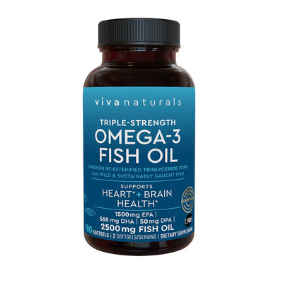 Fish Oil, Triple-Strength Omega-3