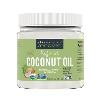 Organic Coconut Oil, Refined