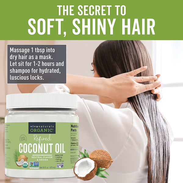 Organic Coconut Oil, Refined