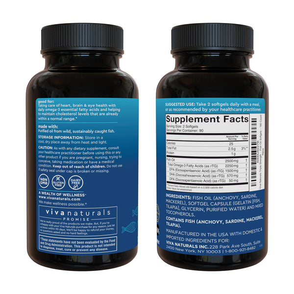 Fish Oil, Triple-Strength Omega-3