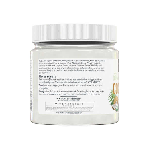 Organic Coconut Oil, Virgin