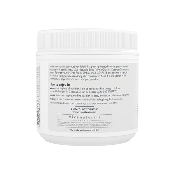 Organic Coconut Oil, Virgin