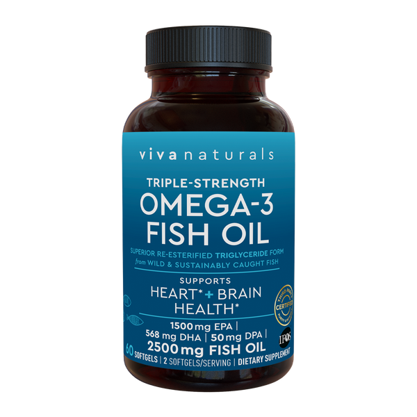 Fish Oil, Triple-Strength Omega-3