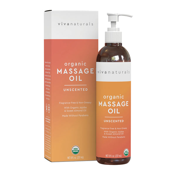 Organic Massage Oil Viva Naturals Organic Massage Oil Viva Naturals