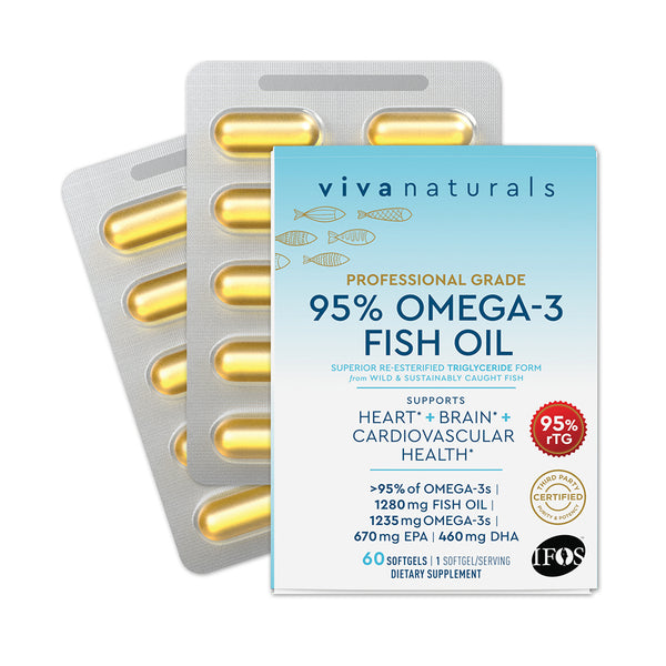 Fish Oil, Professional Grade 95% Omega-3