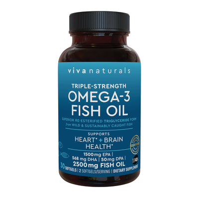 Fish Oil, Triple-Strength Omega-3