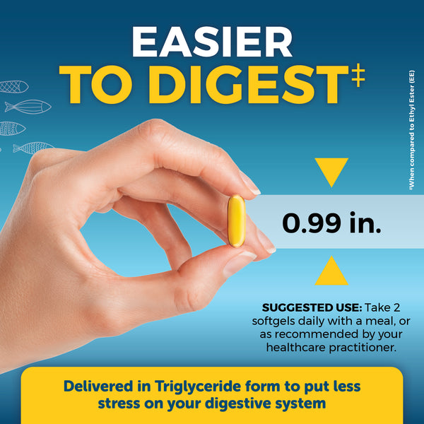 Fish Oil, Triple-Strength Omega-3