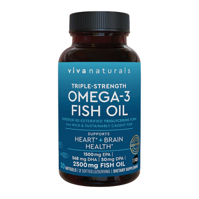 Fish Oil, Triple-Strength Omega-3