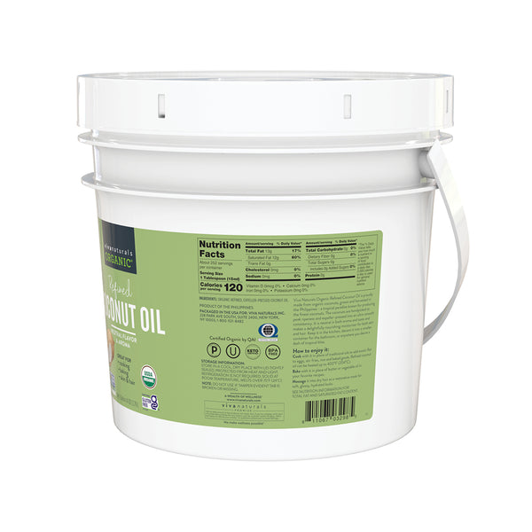 Organic Coconut Oil, Refined