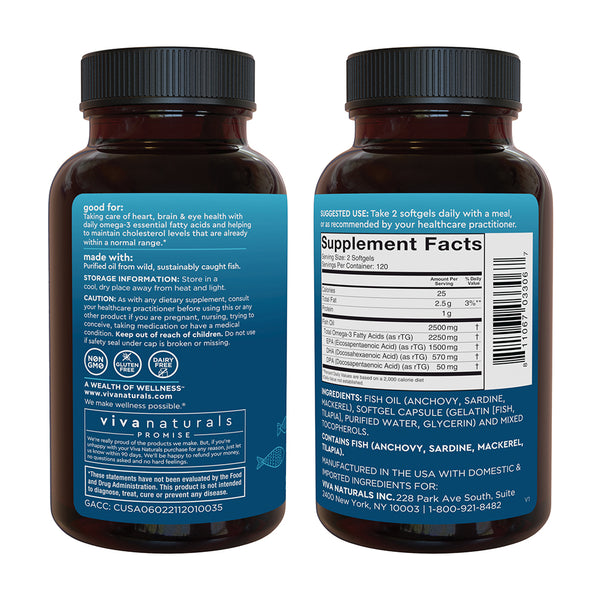 Fish Oil, Triple-Strength Omega-3