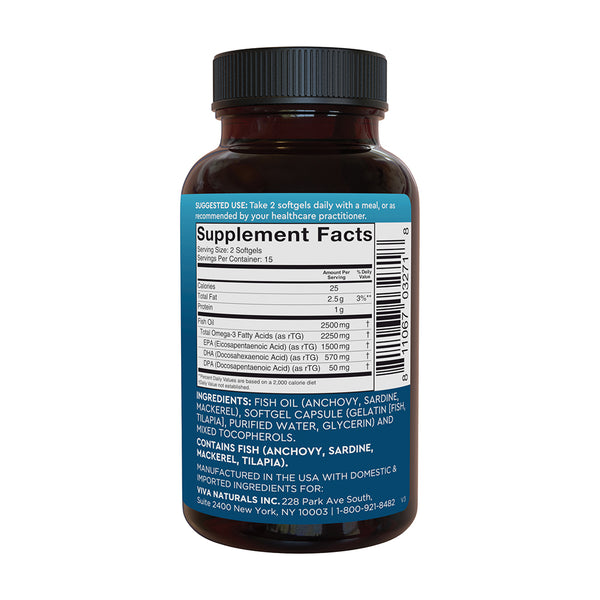 Fish Oil, Triple-Strength Omega-3