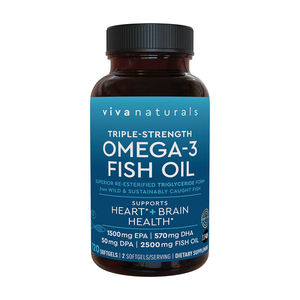 Fish Oil, Triple-Strength Omega-3