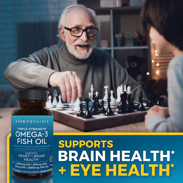 Fish Oil, Triple-Strength Omega-3