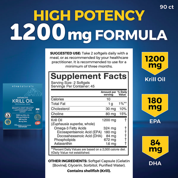 Krill Oil, Professional Grade, Softgels