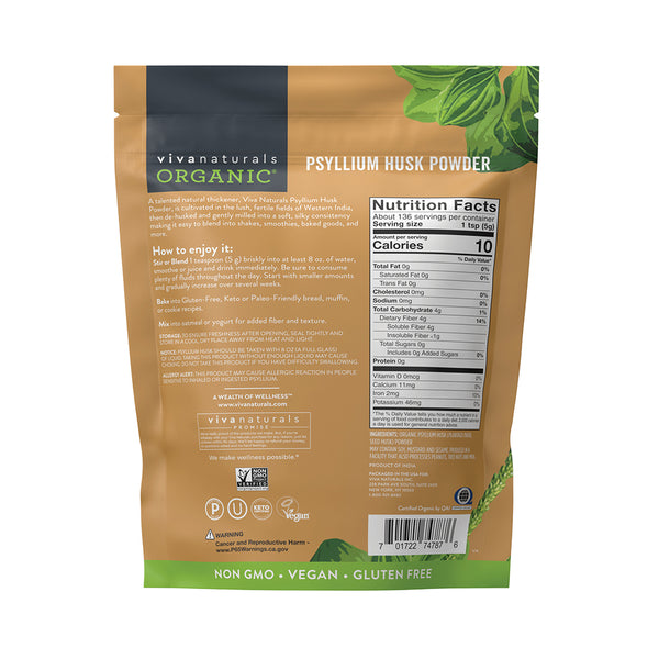 Organic Psyllium Husk Powder