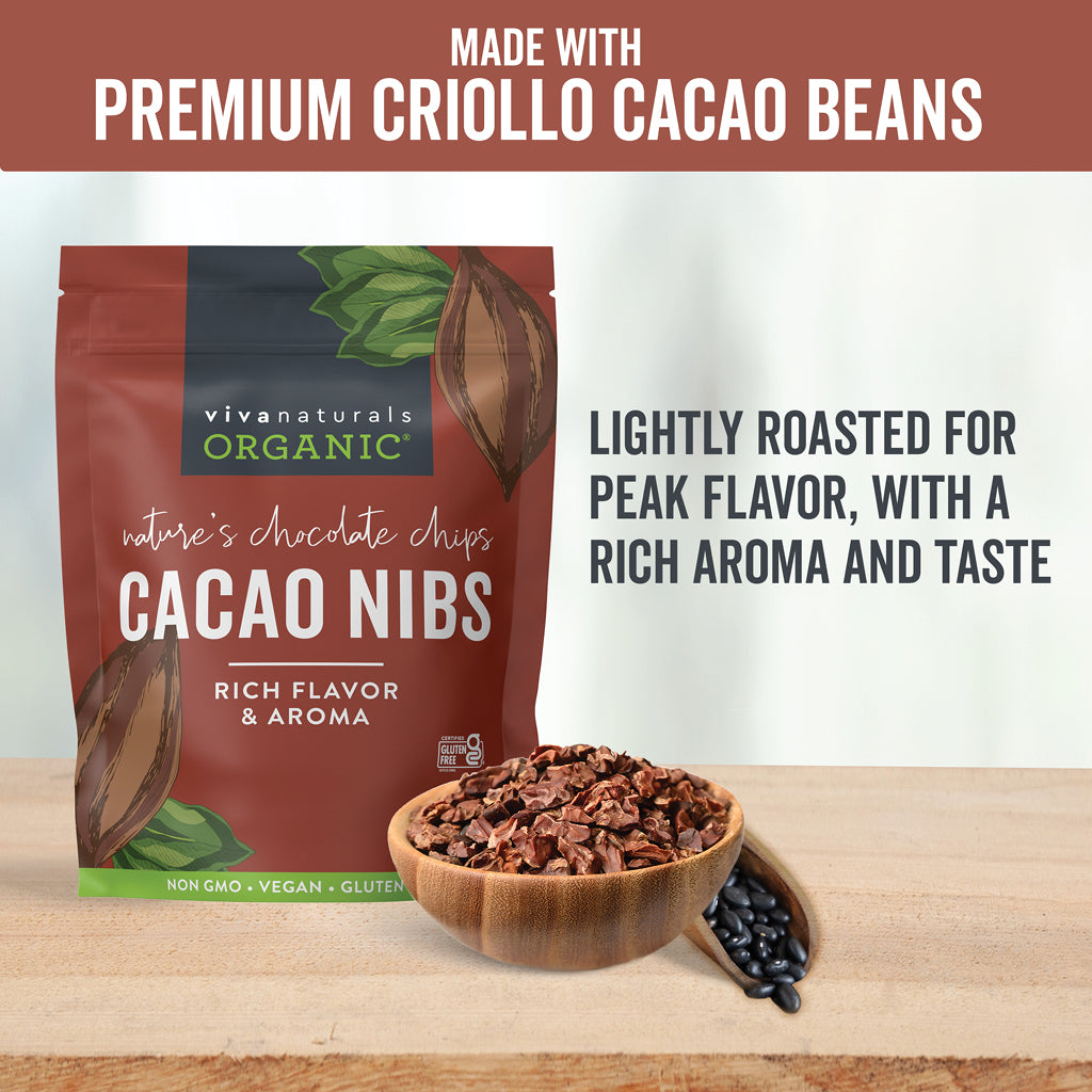 Viva Naturals Organic Cacao Nibs