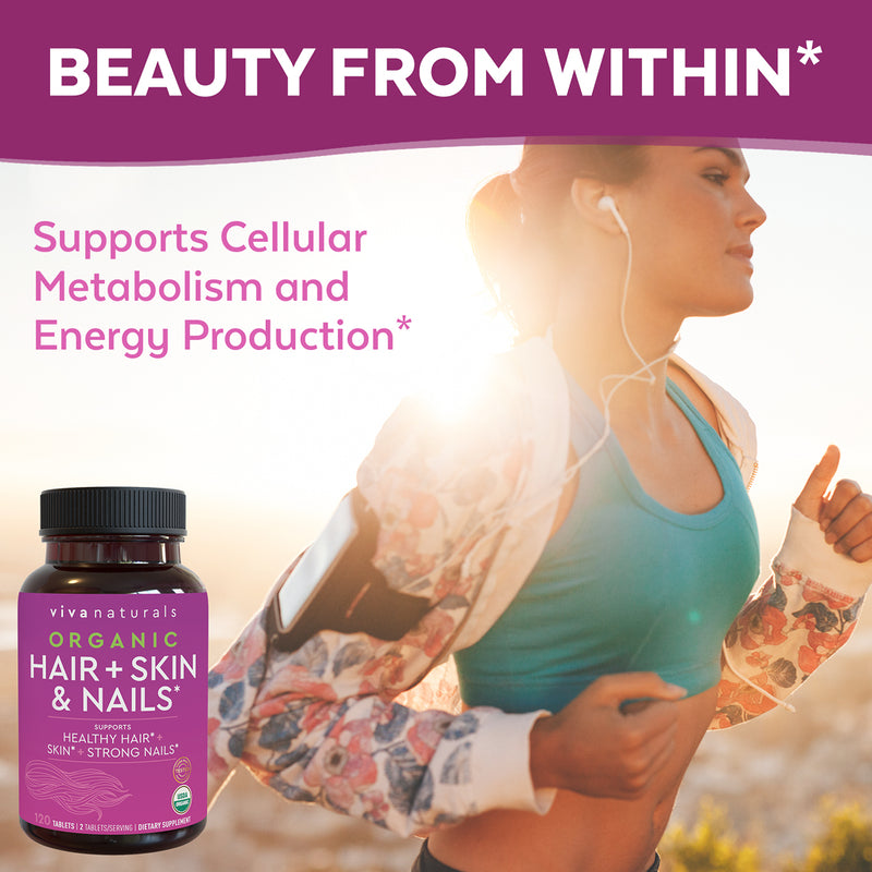 Buy HealthAid Vitamins For Hair Skin And Nails With Biotin Tablets, 30  tablets Online at Best Prices | Wellness Forever